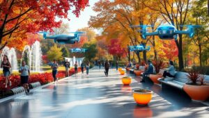 Harmony of Nature and Technology KGX – free AI stock image