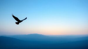 Hidden Treasures in the Sky – free AI stock image