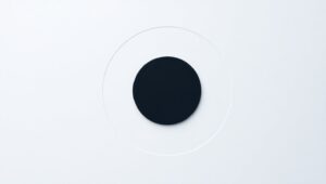 Infinity in Minimalist Form – free AI stock image