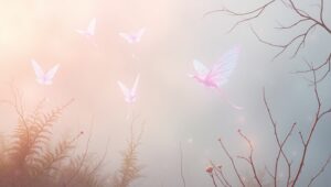 Luminous Forest Fantasia – free AI stock image