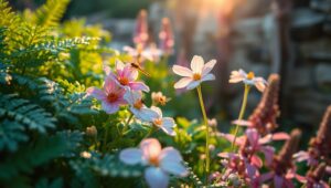 Macro Magic in a Hidden Garden – free AI stock image