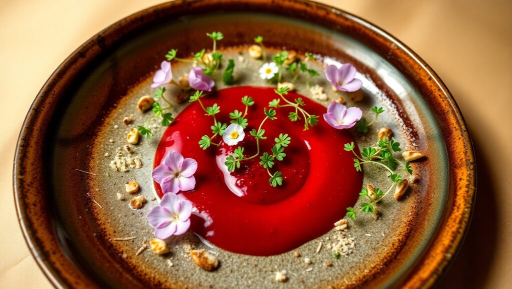Masterpiece of Gourmet Presentation – free AI stock image