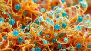 Microscopic Ecosystem Unveiled – free AI stock image