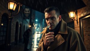 Midnight Secrets in the – free AI stock image
