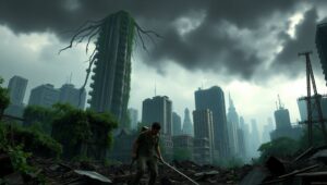 Nature Reclaims the Ruined – free AI stock image