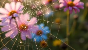 Nature’s Macro Beauty at Dawn – free AI stock image
