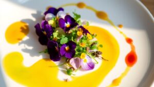 Nature’s Palette on a Plate – free AI stock image