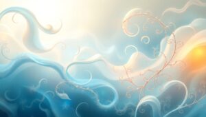 Organic Harmony in Biomorphic Style – free AI stock image