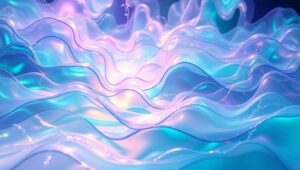Organic Harmony in Surreal Landscapes – free AI stock image