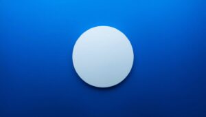 Serenity in Simple Shapes – free AI stock image