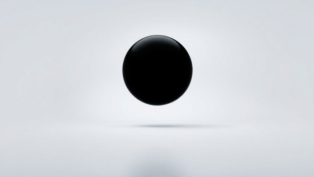 Solitude in Minimalist Design tVr – free AI stock image