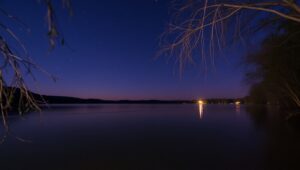 Starry Night at Tranquil – free AI stock image