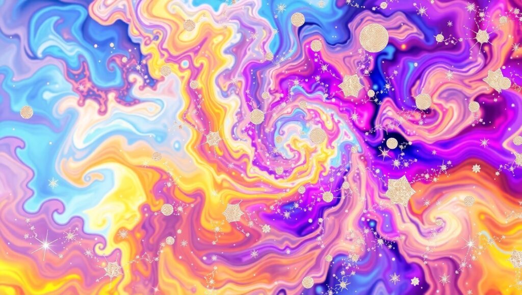 Temporal Echoes in Abstract Form – free AI stock image