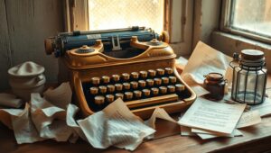 The Art of Analog Writing – free AI stock image