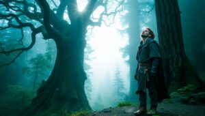 The Journey Begins in Twilight – free AI stock image