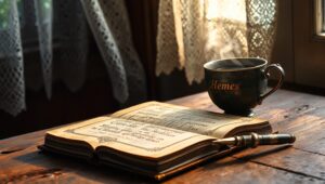 The Timeless Tale Unfolds – free AI stock image