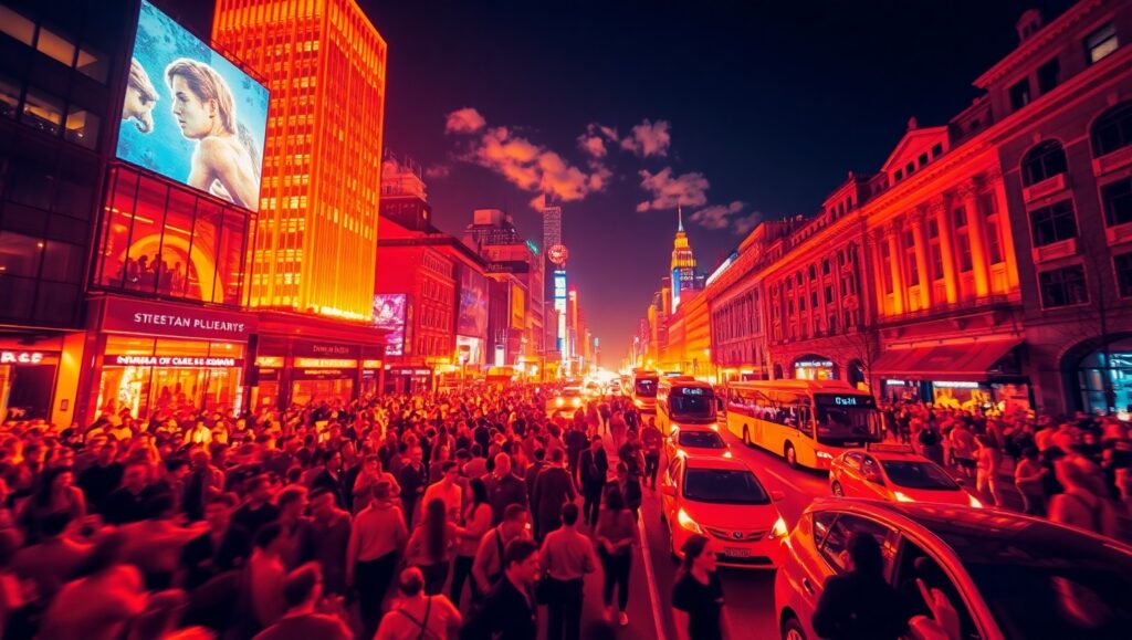 Thermal Vision of Urban – free AI stock image