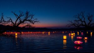 Twilight Serenity by the Lakeside aCE – free AI stock image