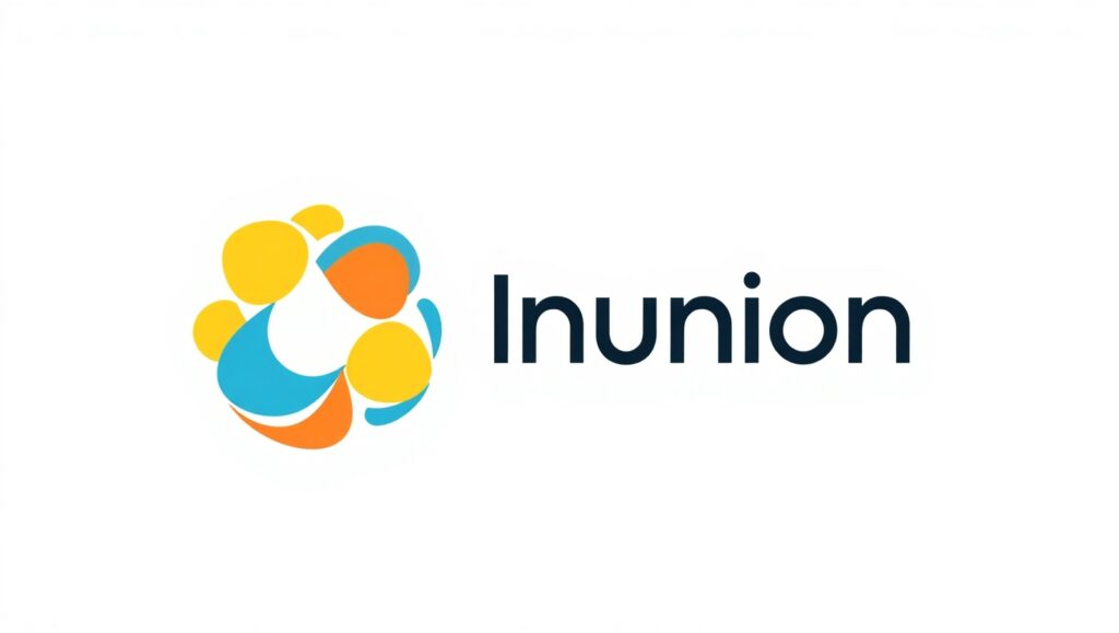 Unity and Innovation Logo Design – free AI stock image