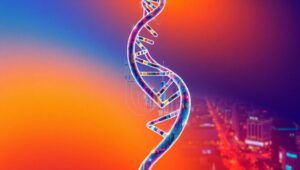 Urban DNA: Nature Meets City – free AI stock image