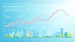 Urban Green Spaces and Mental Health Insights – free AI stock image