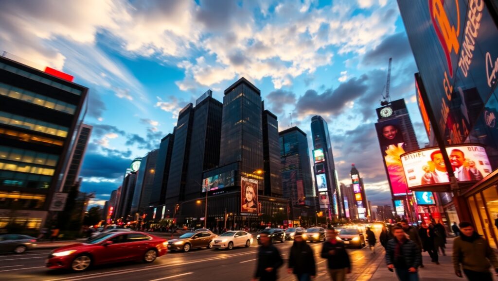 Urban Life in Fast Motion – free AI stock image