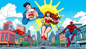 Urban Pop Art Extravaganza Jdg – free AI stock image
