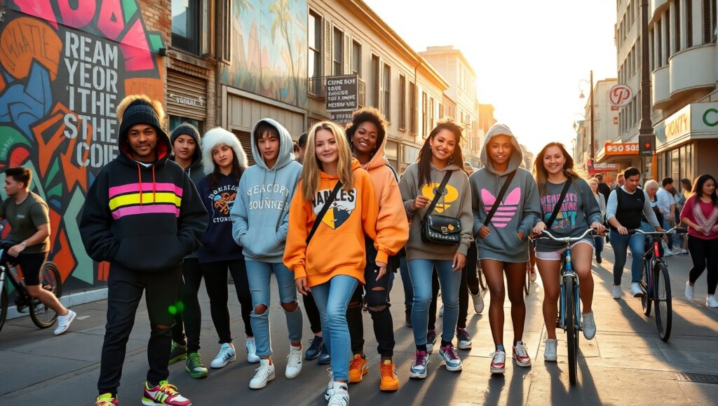 Urban Style and Youth Culture – free AI stock image
