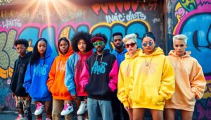 Urban Vibes in Streetwear Fashion JmD – free AI stock image