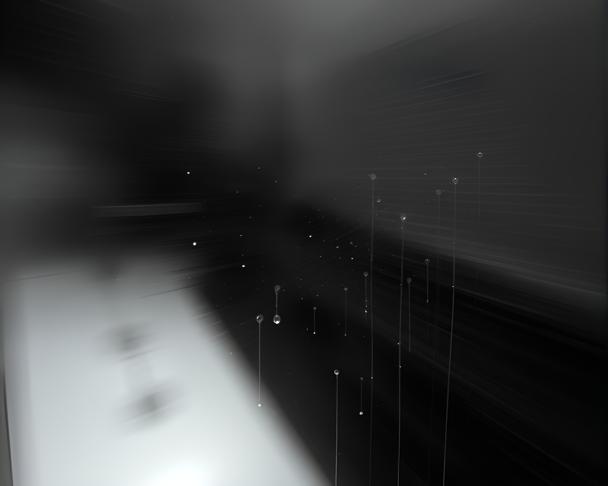 Time Dilation Field: Dramatic Motion Blur Spray Paint Art – free AI stock image