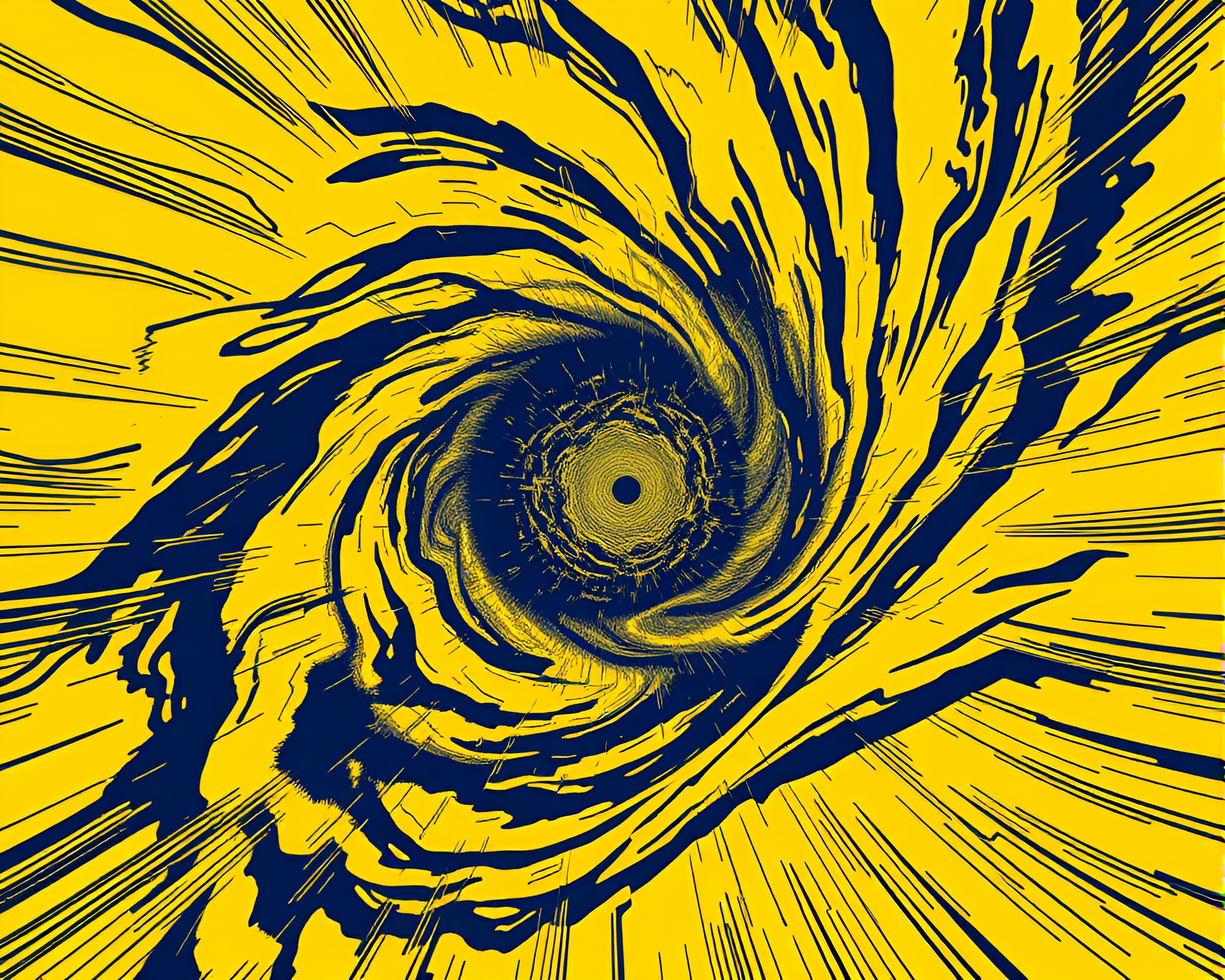 Time Vortex Vector Art Composition – free AI stock image
