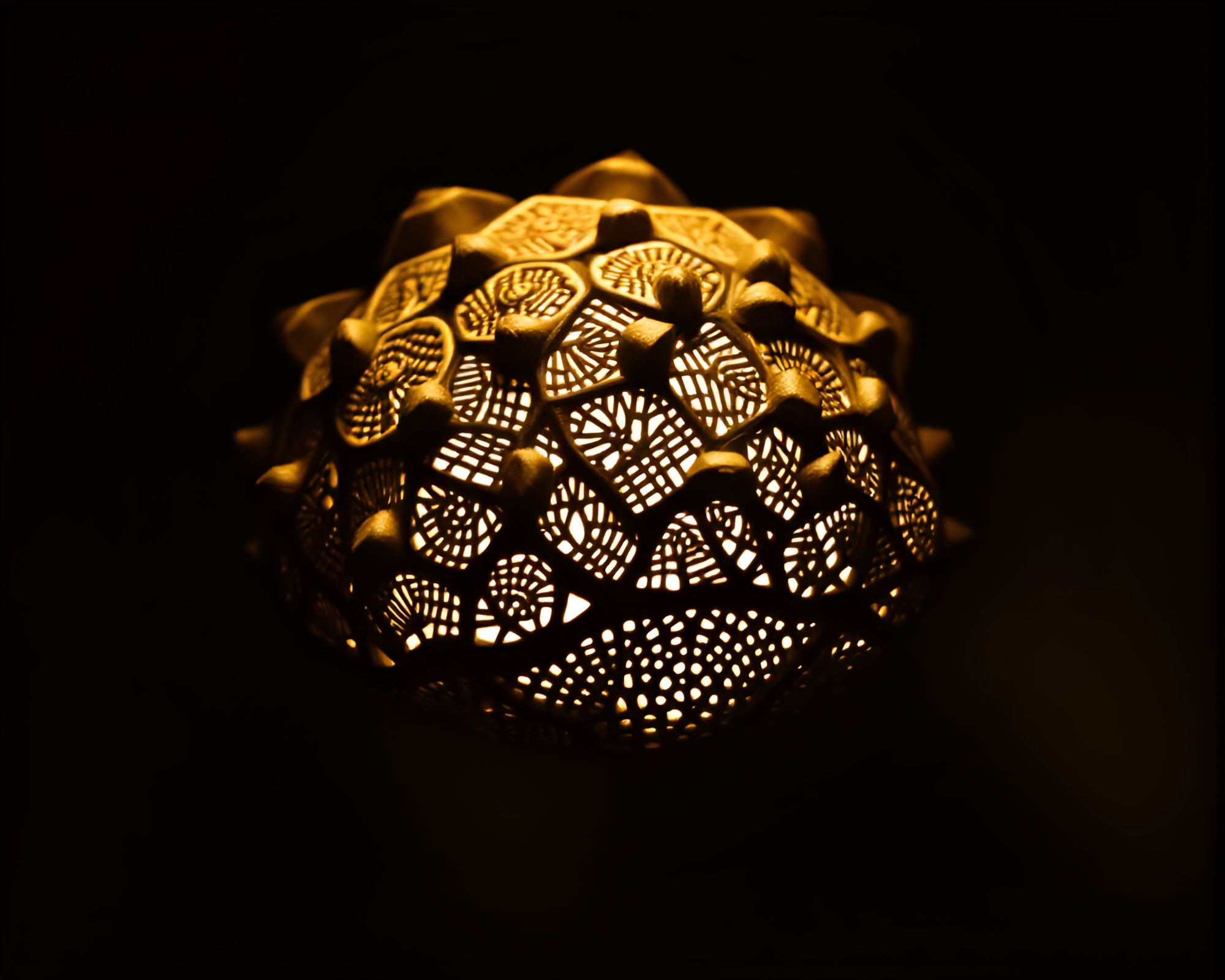 Intricate Sepia Armadillo Patterns in Spotlight – free AI stock image