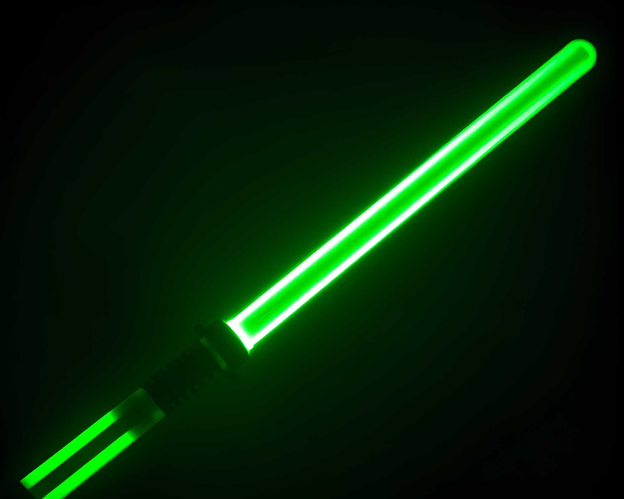 Laser Sword Focus Stacking in Olive Drab Subsurface Scattering – free AI stock image