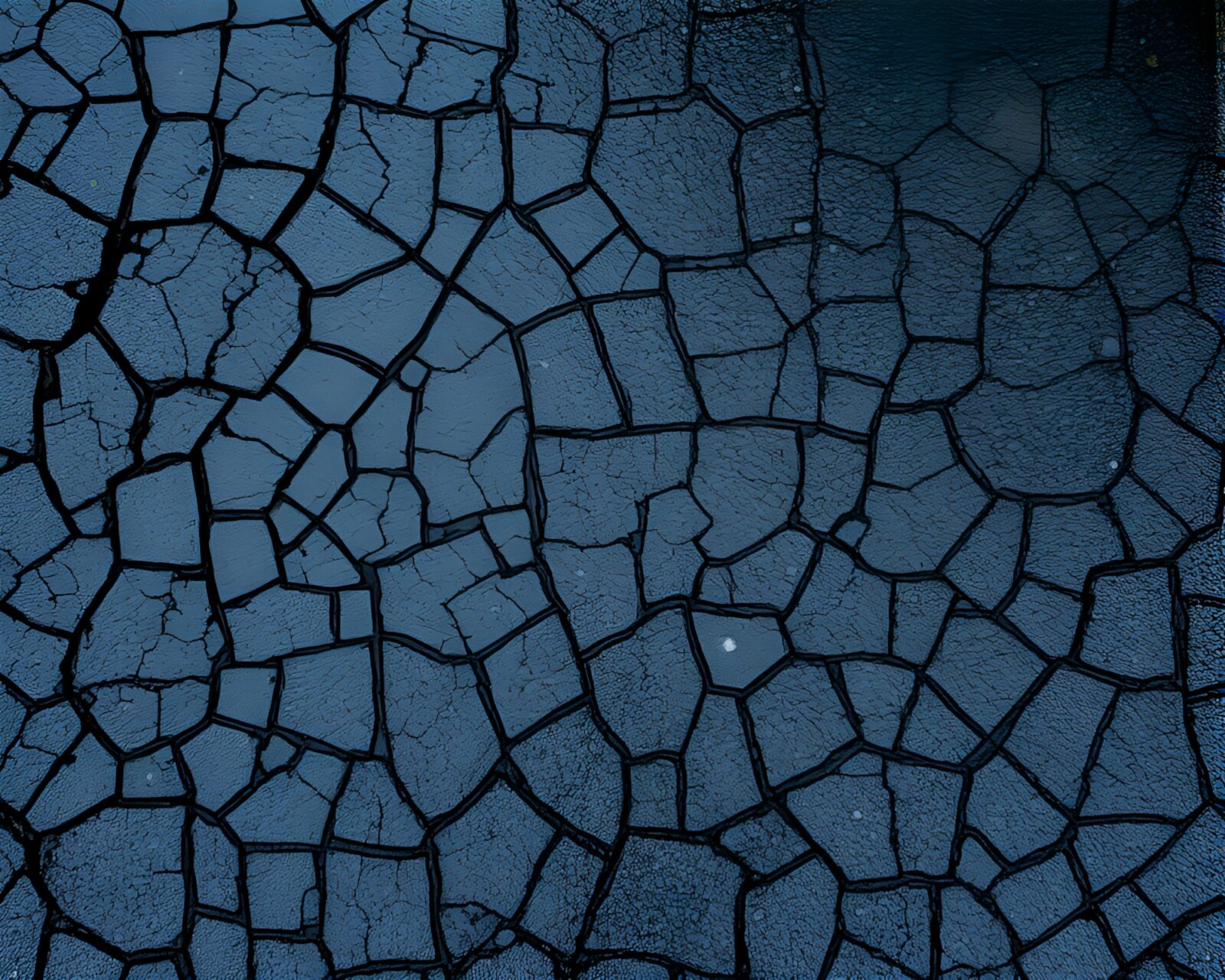 Abstract wet pavement with faded denim look in comic art