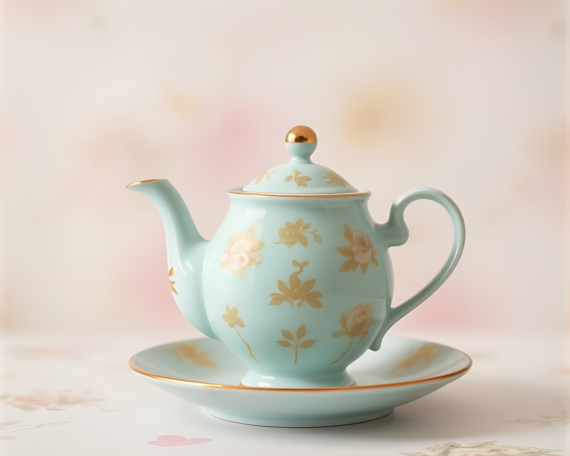 Whimsical Alice Tea Party with Motion Blur Streaks – free AI stock image
