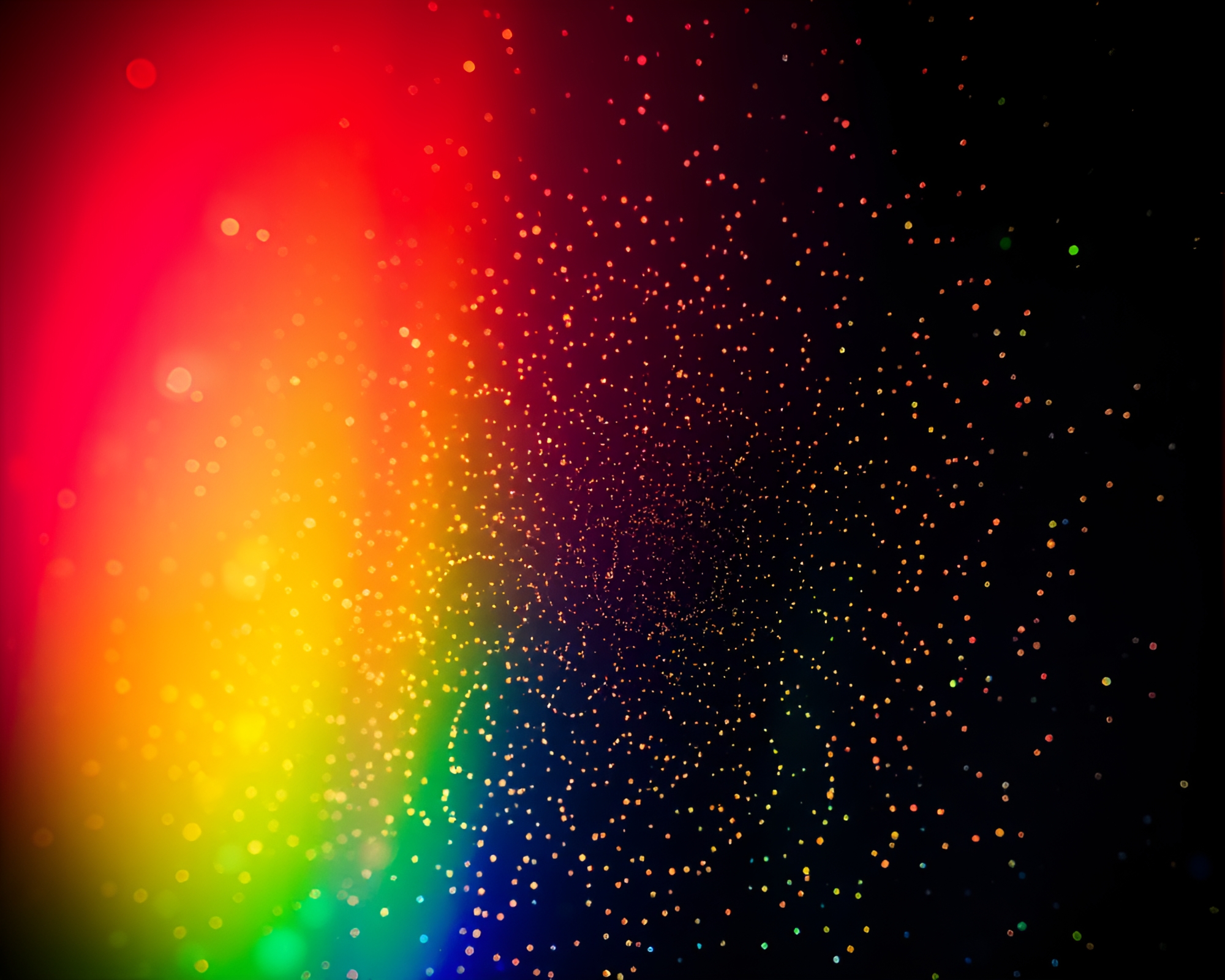 Rainbow Cello in Cosmic Dust Palette – free AI stock image