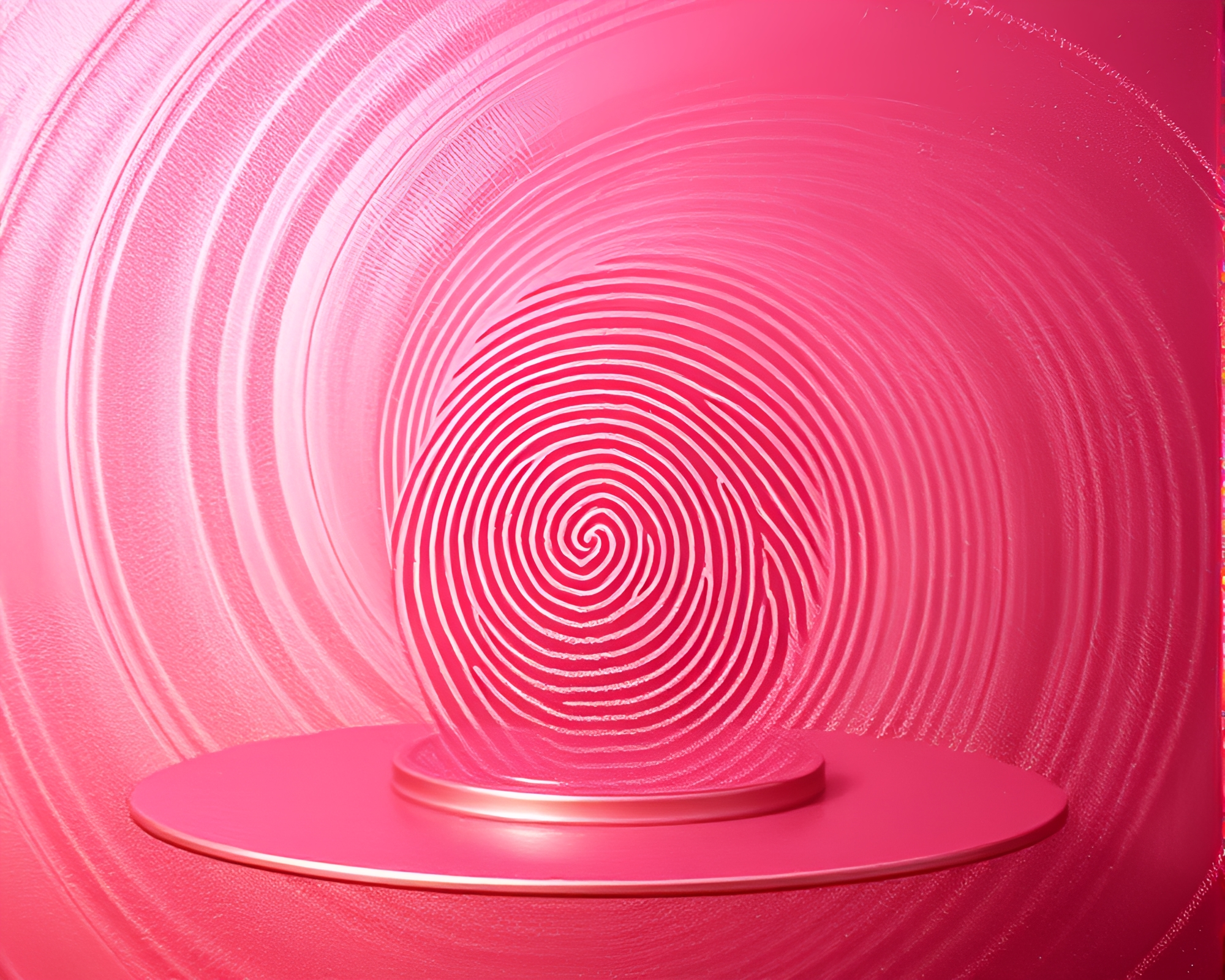 Whimsical Carousel Fingerprint Fantasy – free AI stock image