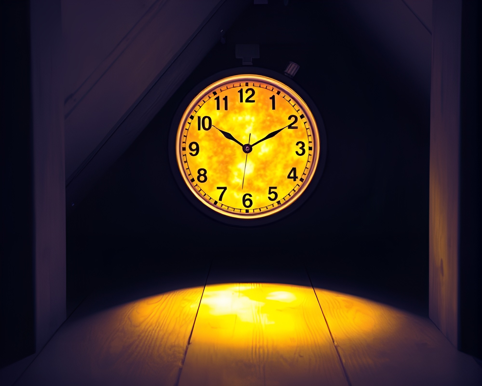 Temporal Distortion: Antiquated Clock in Grains of Time – free AI stock image