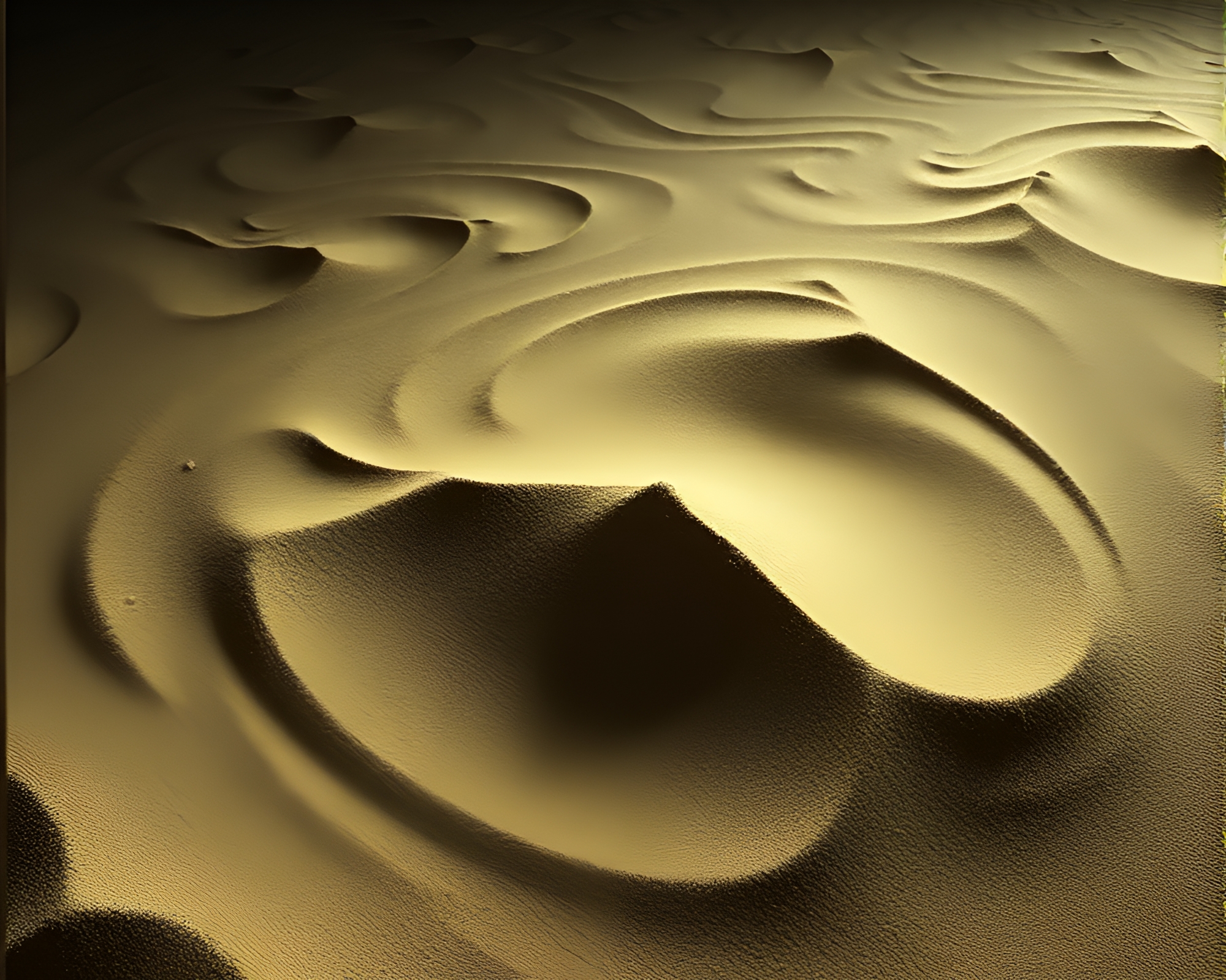 Zero-Point Energy Reactor Reveals Cosmic Sand Swirls – free AI stock image
