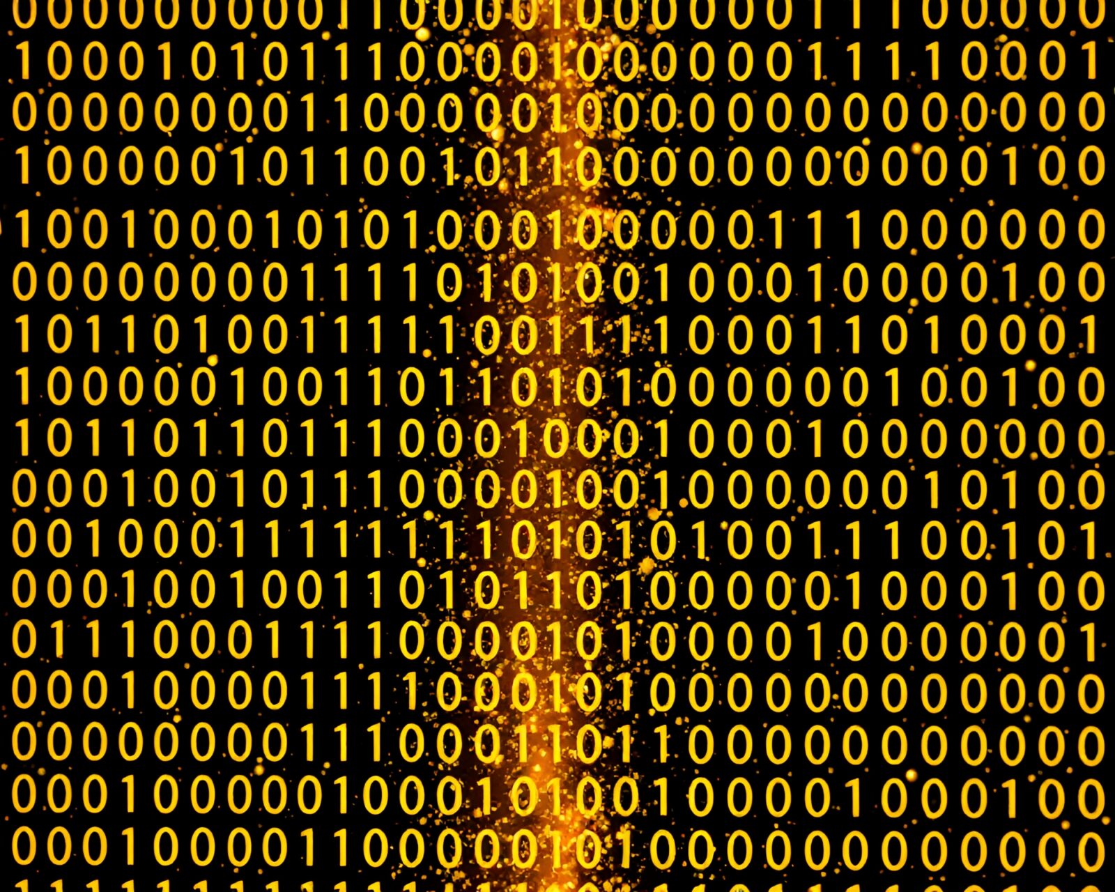 Abstract image with golden foil highlights representing Morse code