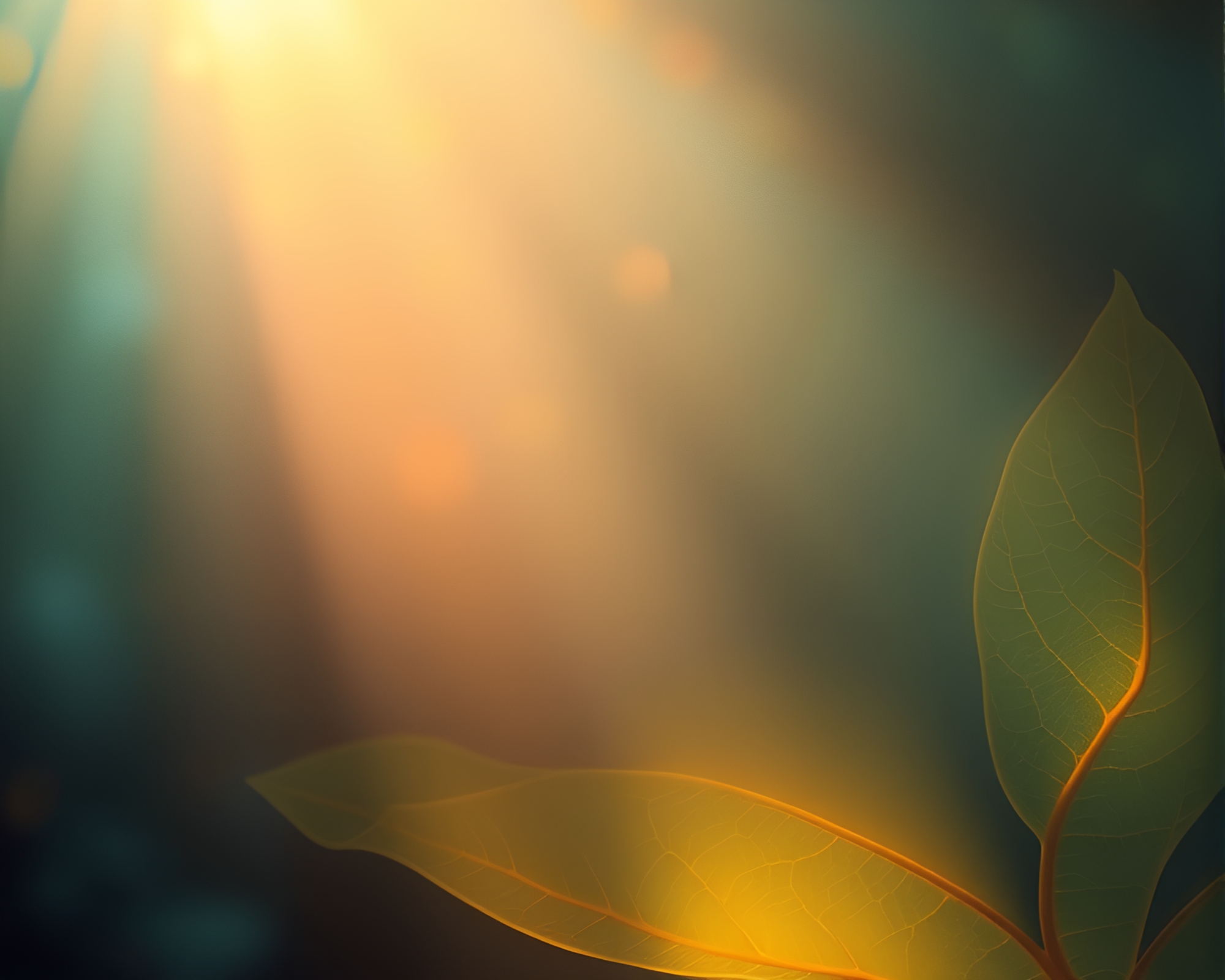 Submarine Leaf Vein Pattern Underwater Illustration – free AI stock image