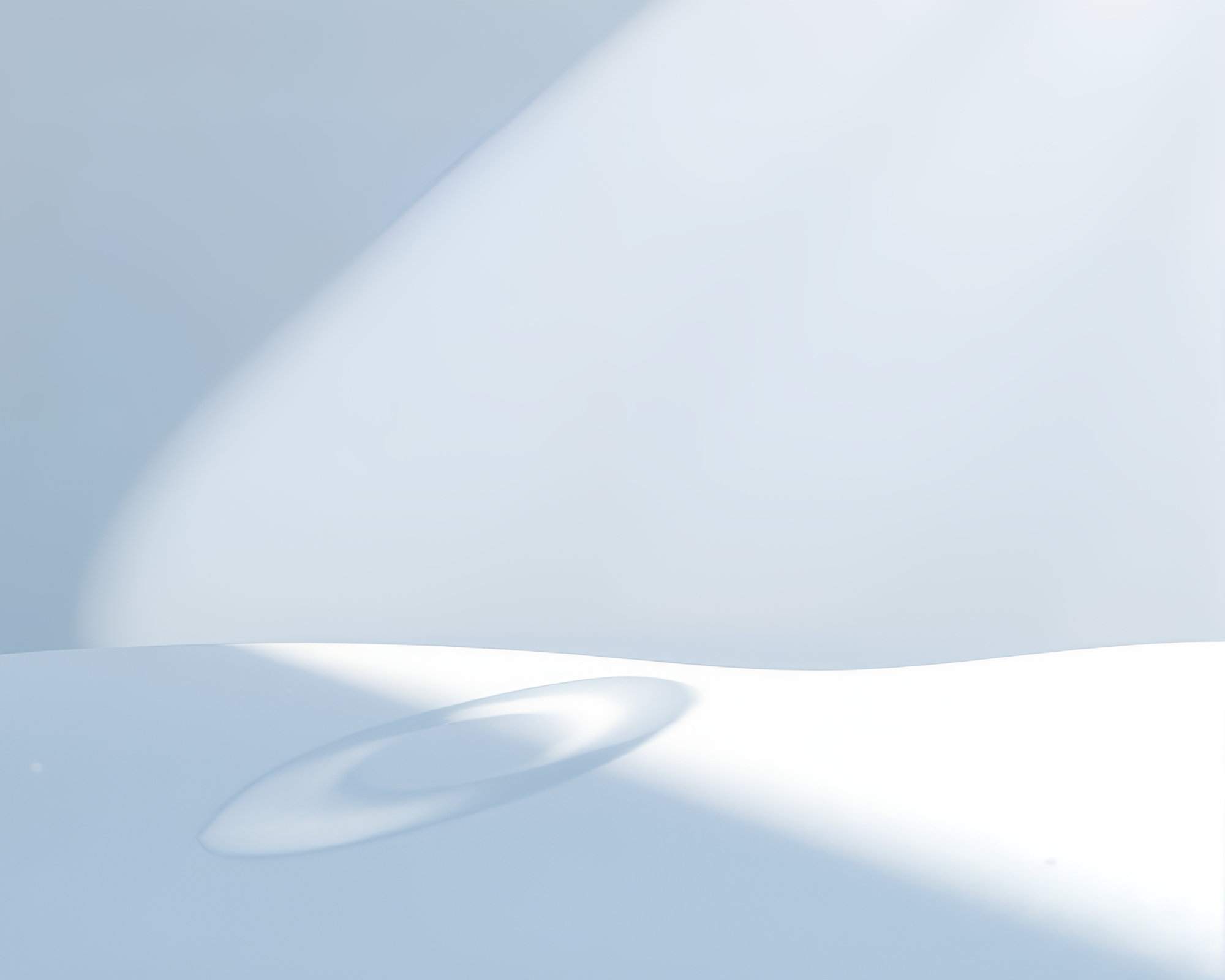 Snowy Shadow Silhouette with Floating Crystals – free AI stock image