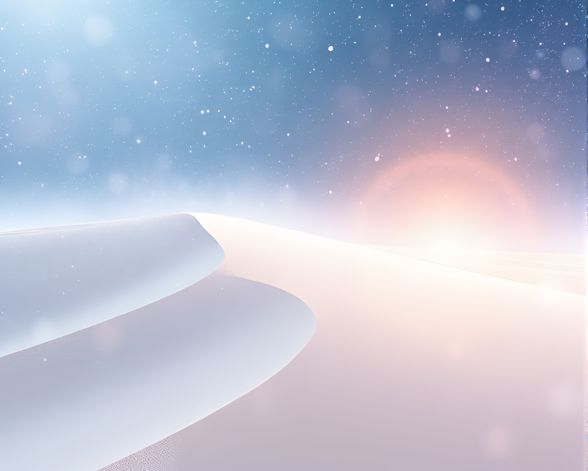 Fantasy Sand Dune Fractal Overlay Illustration – free AI stock image