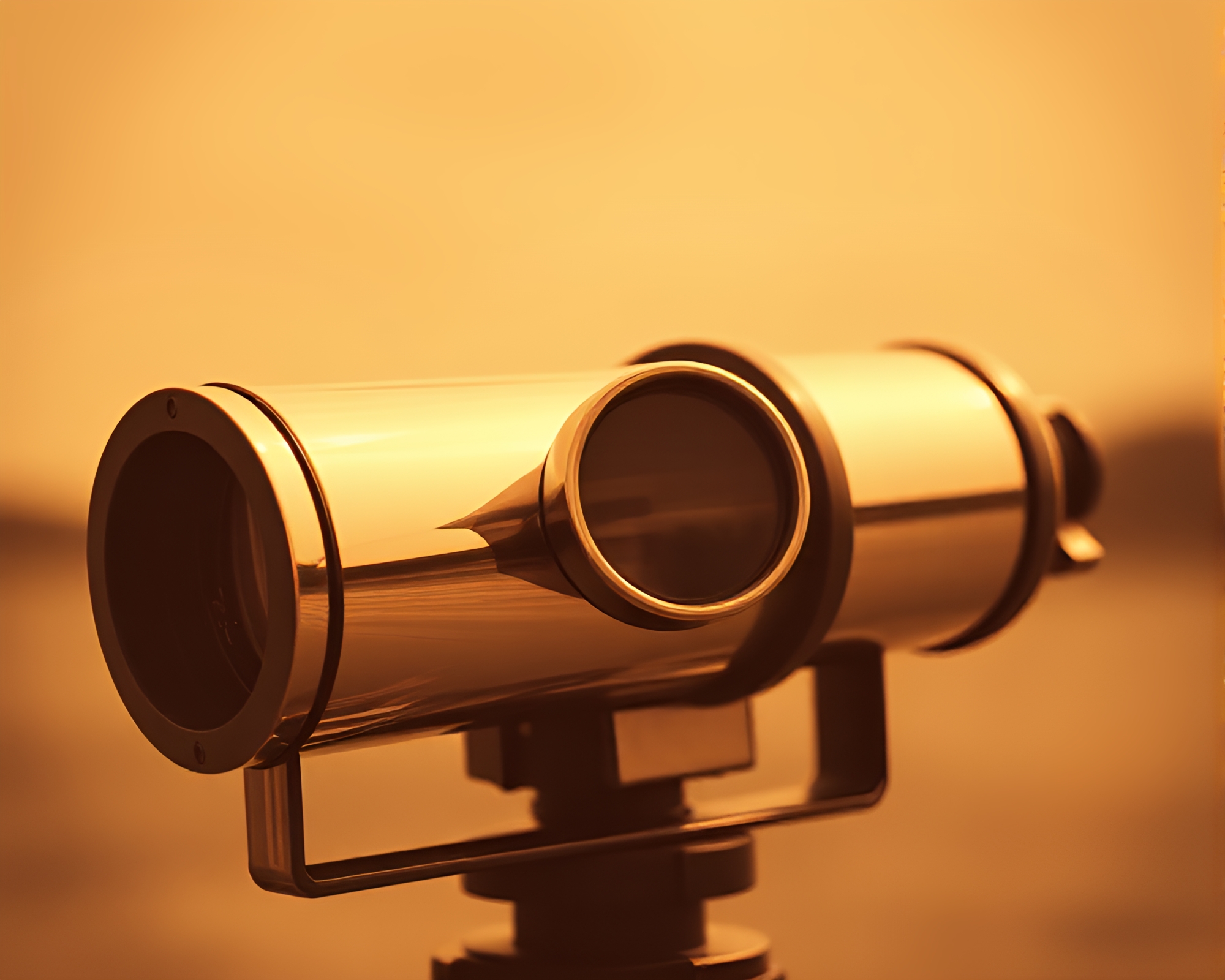 Telescope Reflections in Sepia Tones – free AI stock image