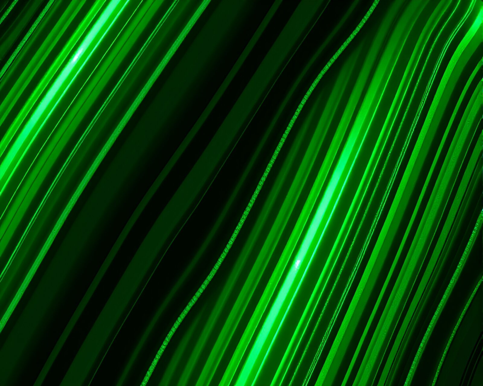 Futuristic AI-style Armor with glowing green stripes design