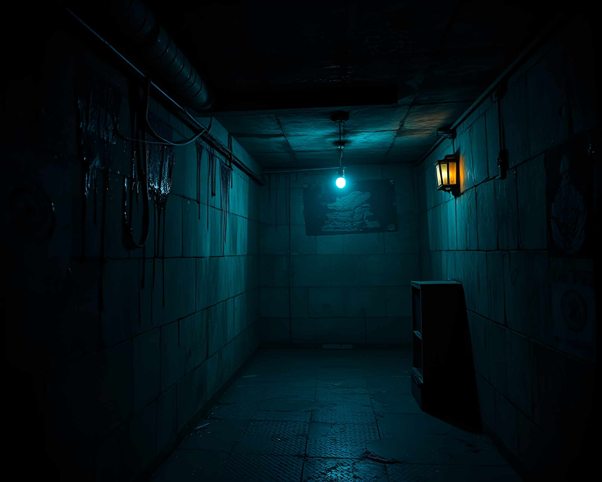 Dripping Bracelet: Basement Phantasmagoria – free AI stock image
