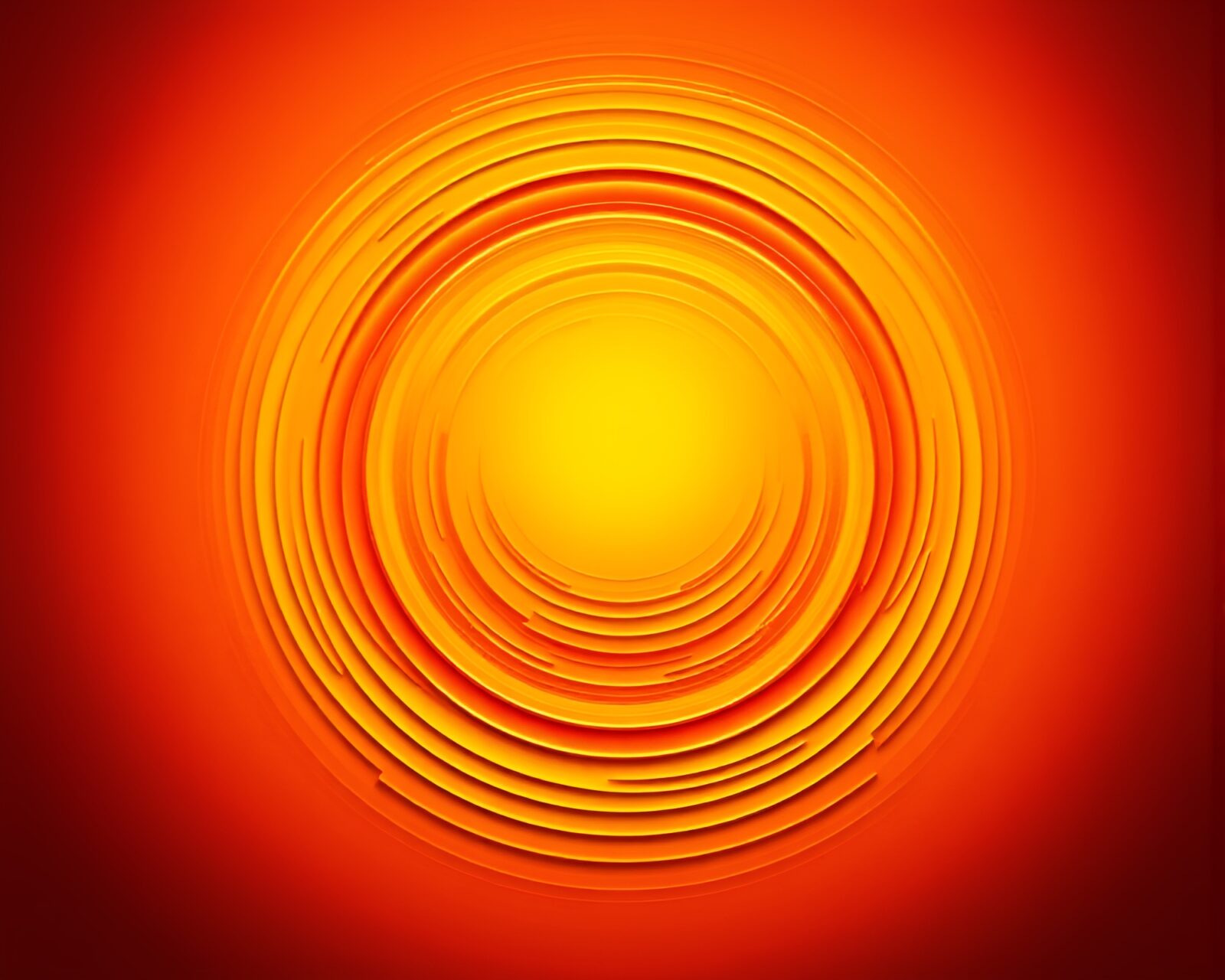 Ridged impasto swirls surrounding a glowing ring