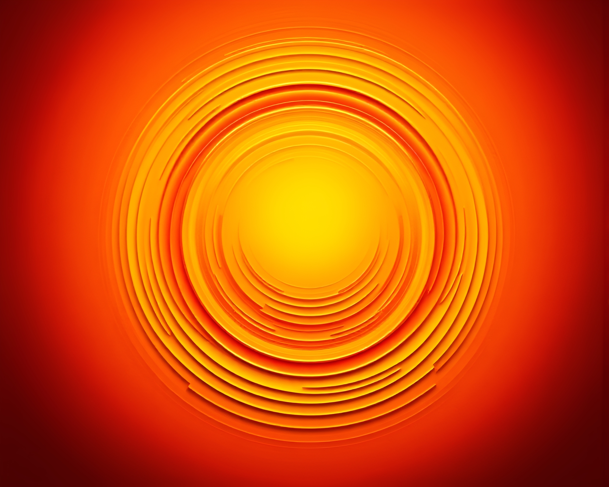 Vibrant Solar Flare Ring in Oil Impasto Style – free AI stock image