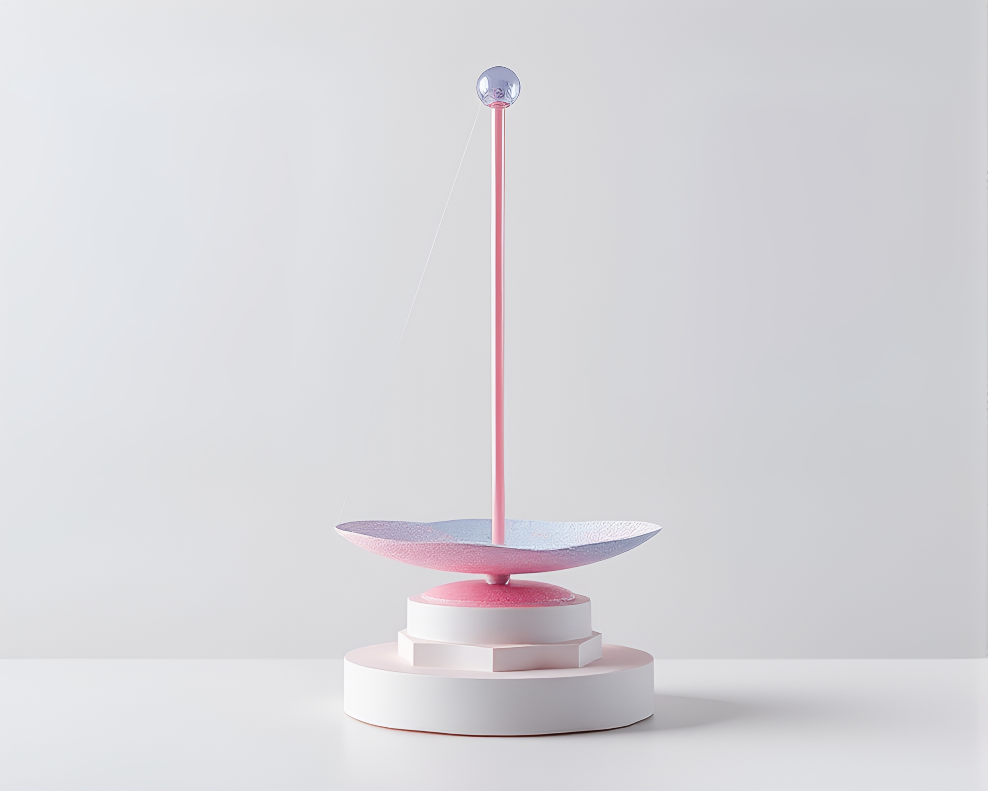 3D Bio-Printer Crafting Muted Pastel Organisms – free AI stock image