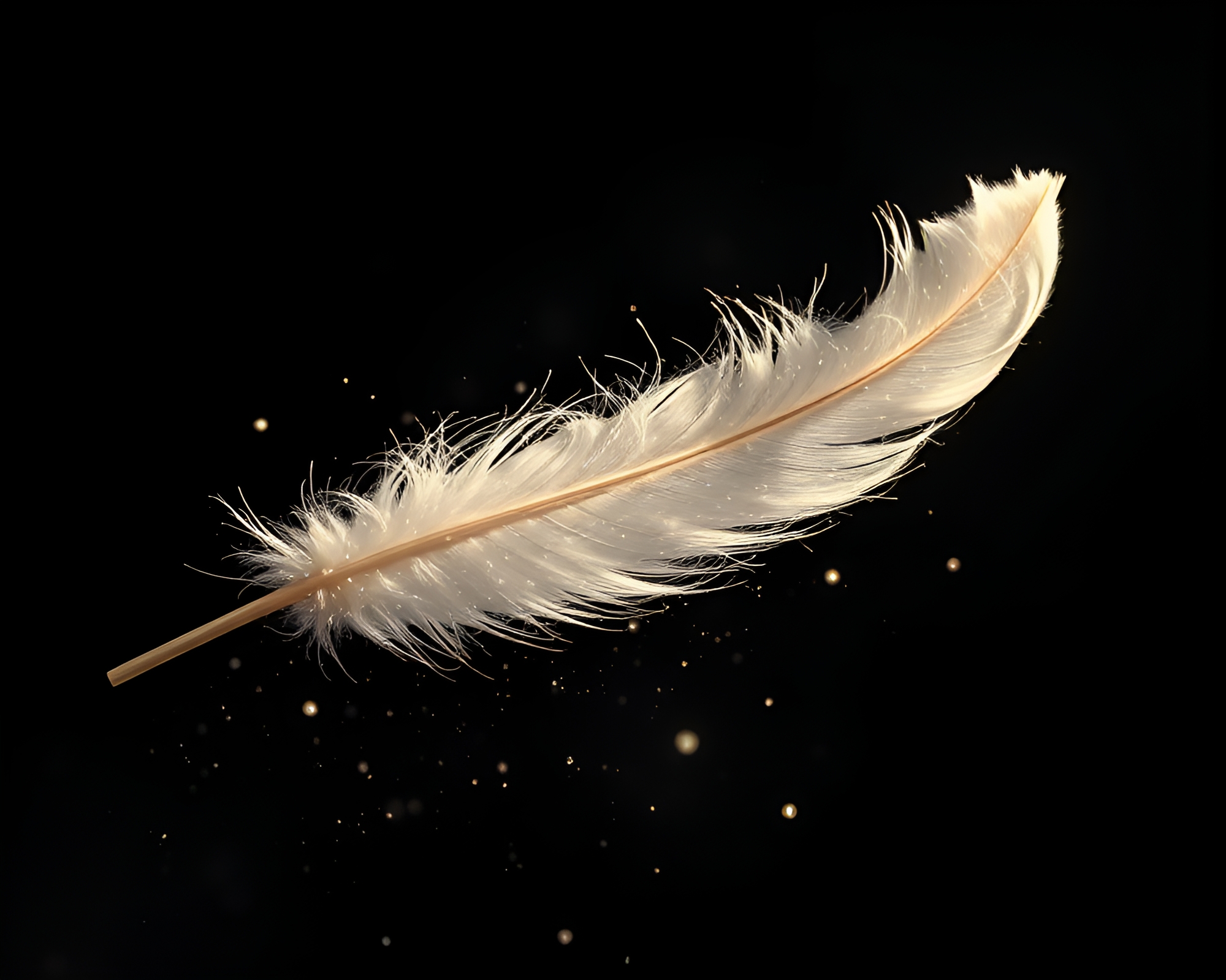 Feather Dusting Glimmer: Retro Pixel Art Drama – free AI stock image